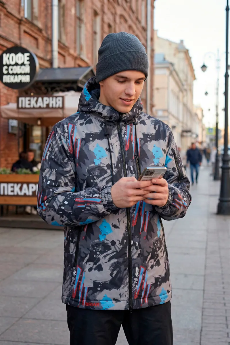 Софтшелл BRIAR в ярком камуфляже
